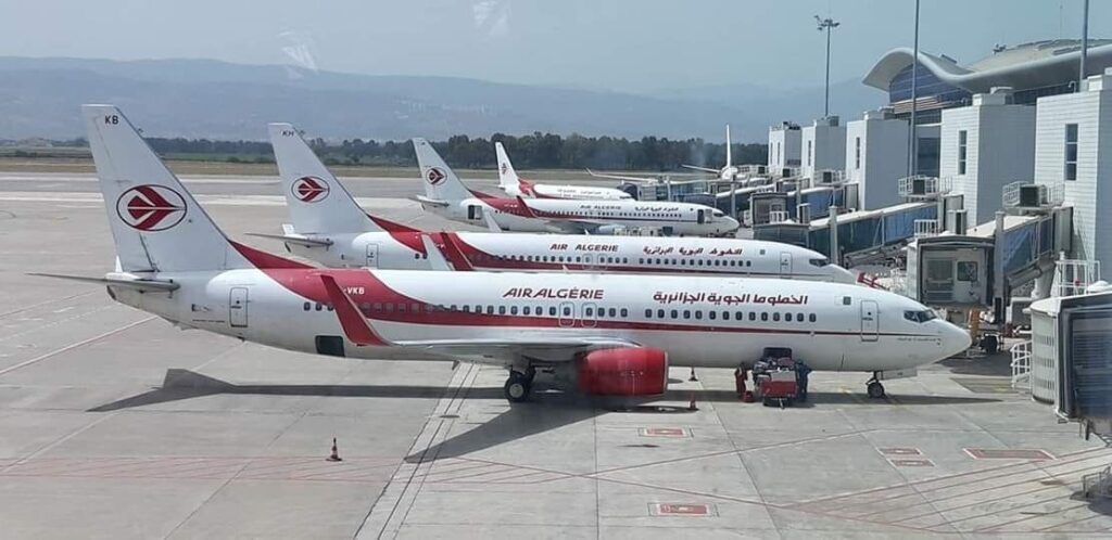 des avions d'air algérie
